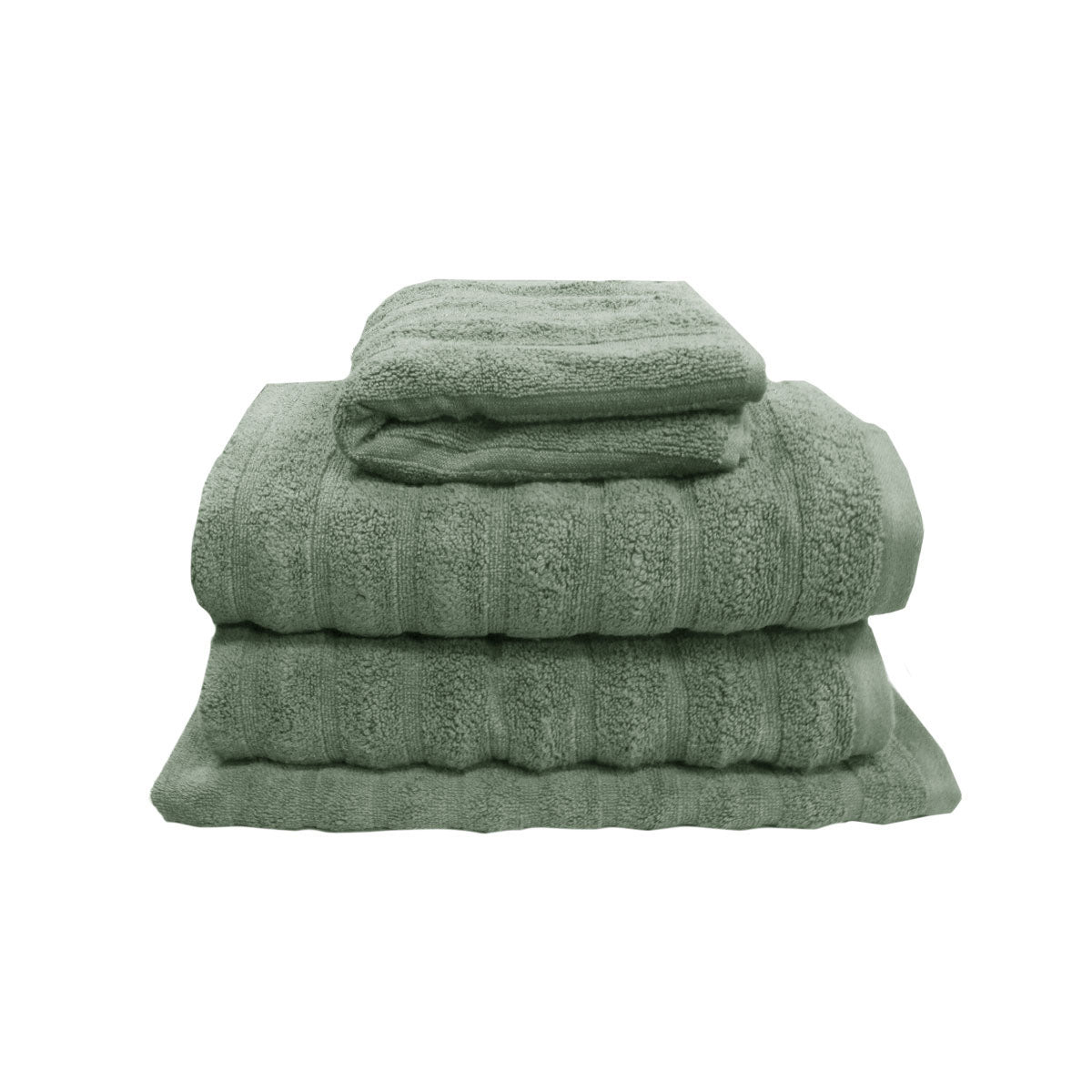 J Elliot Home Set of 4 George Collective Cotton Bath Towel Set Avocado - SILBERSHELL
