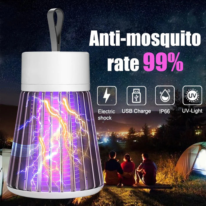 JY Electric Lightning Mosquito Killer Lamp - Grey - SILBERSHELL