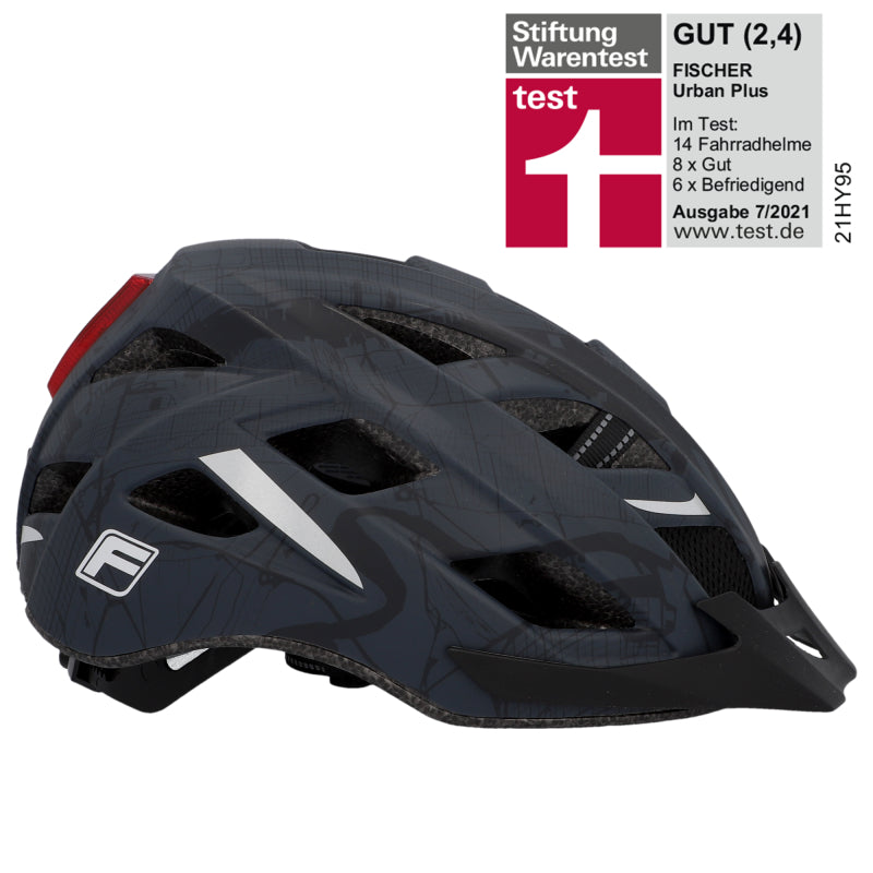 Fischer Cycling helmet Urban Plus - SILBERSHELL