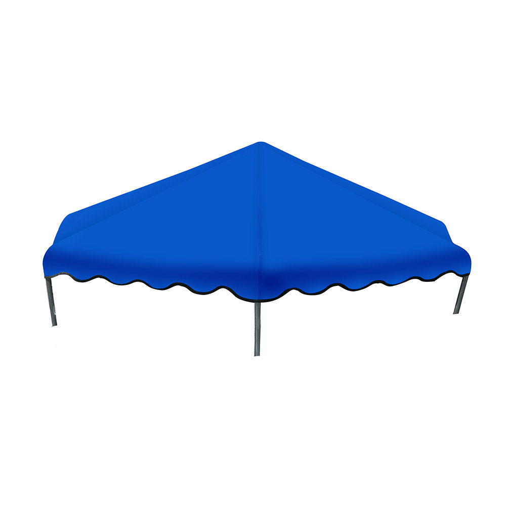 10FT Flat Trampoline Roof Cover Kids Shade Removable Outdoor Sun Protection - SILBERSHELL