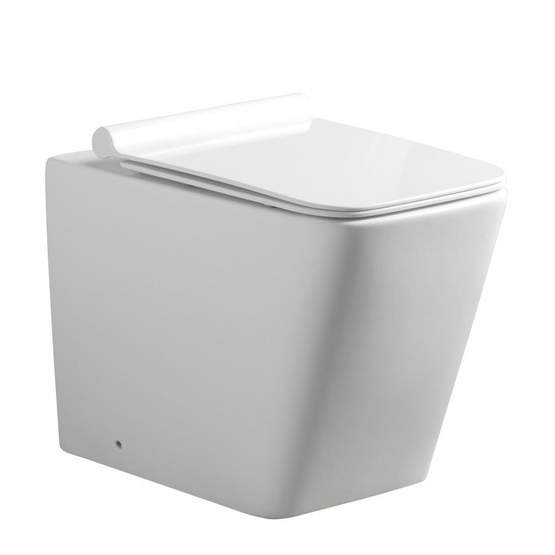 Ardente-R Rimless back to wall floor pan - SILBERSHELL