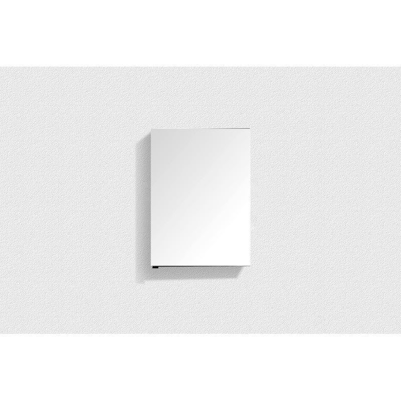 Belbagno Smart LED 1 door shaving cabinet - SILBERSHELL