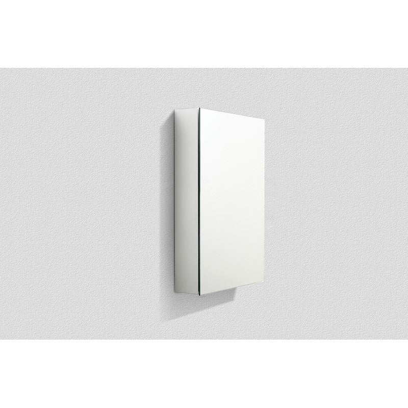 Belbagno Smart LED 1 door shaving cabinet - SILBERSHELL