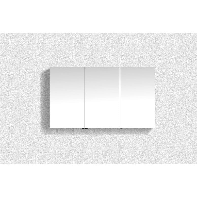 Belbagno Smart LED 3 doors shaving cabinet - SILBERSHELL