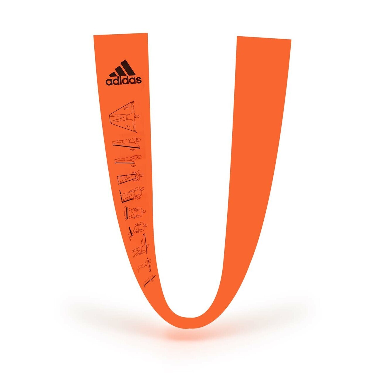 Adidas Training Bands Resistance Rally Training Workout Strap - 2x Blue&Orange - SILBERSHELL