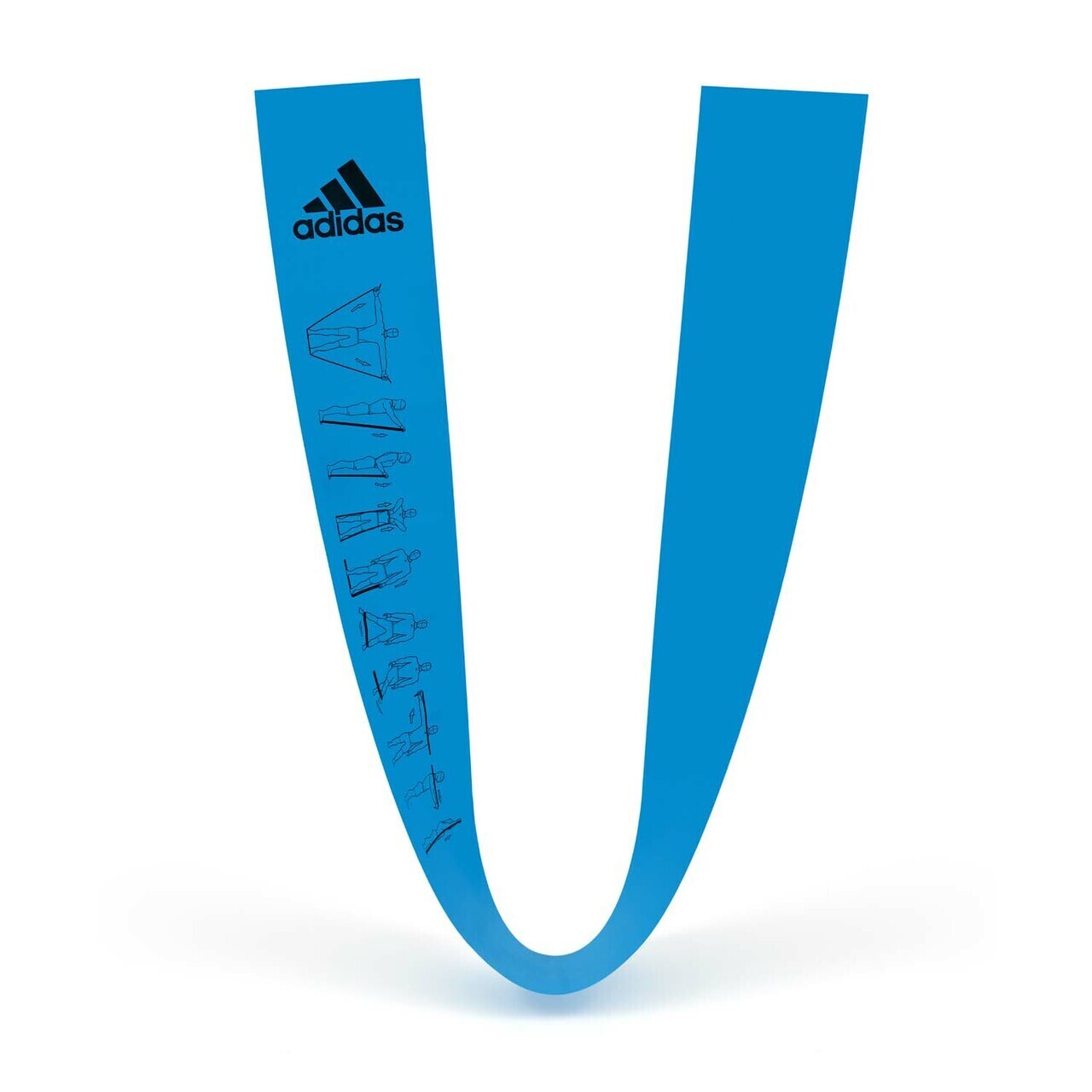 Adidas Training Bands Resistance Rally Training Workout Strap - 2x Blue&Orange - SILBERSHELL