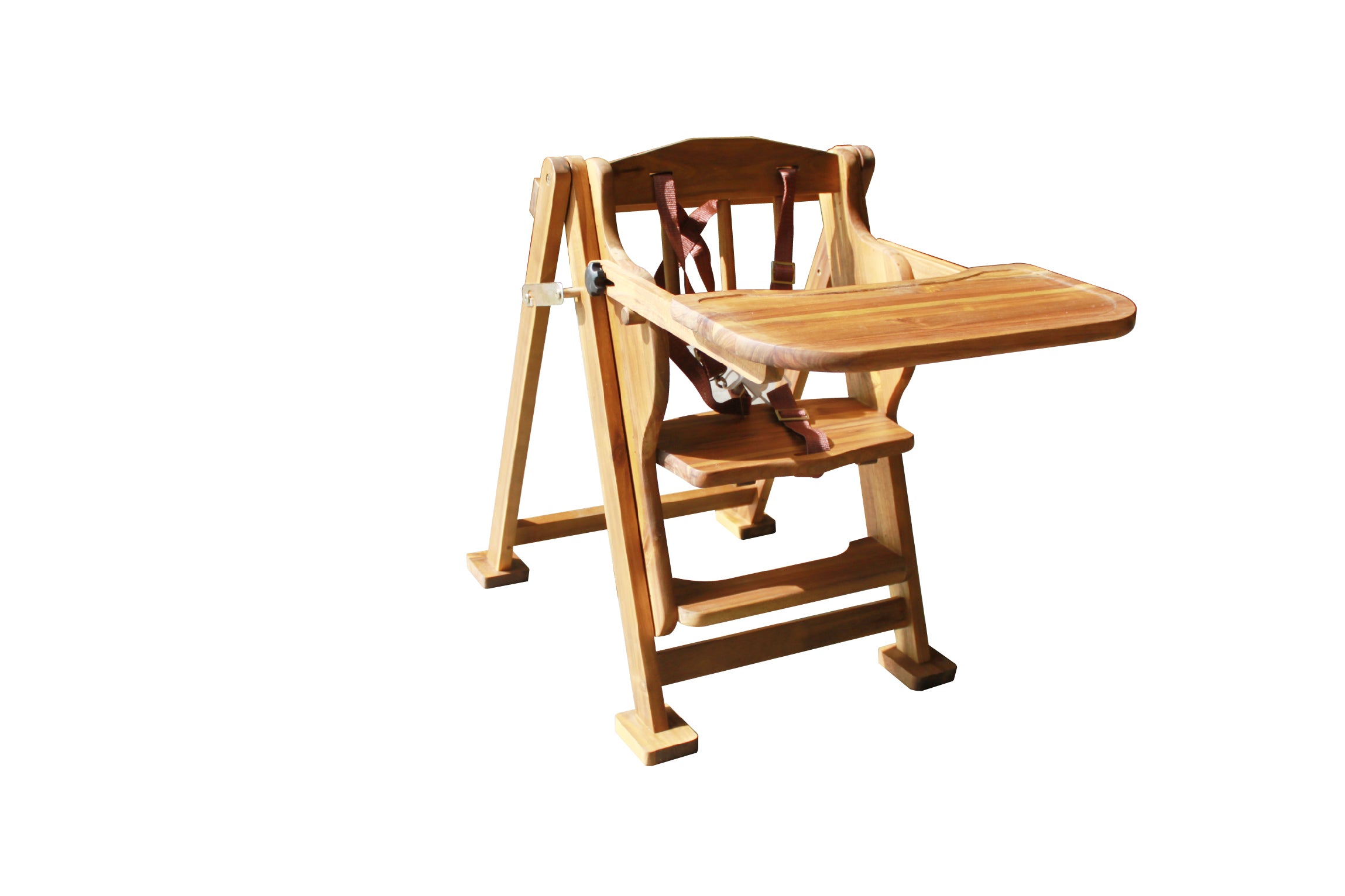 Adjustable/Hi Lo High Chair (Acacia) - SILBERSHELL