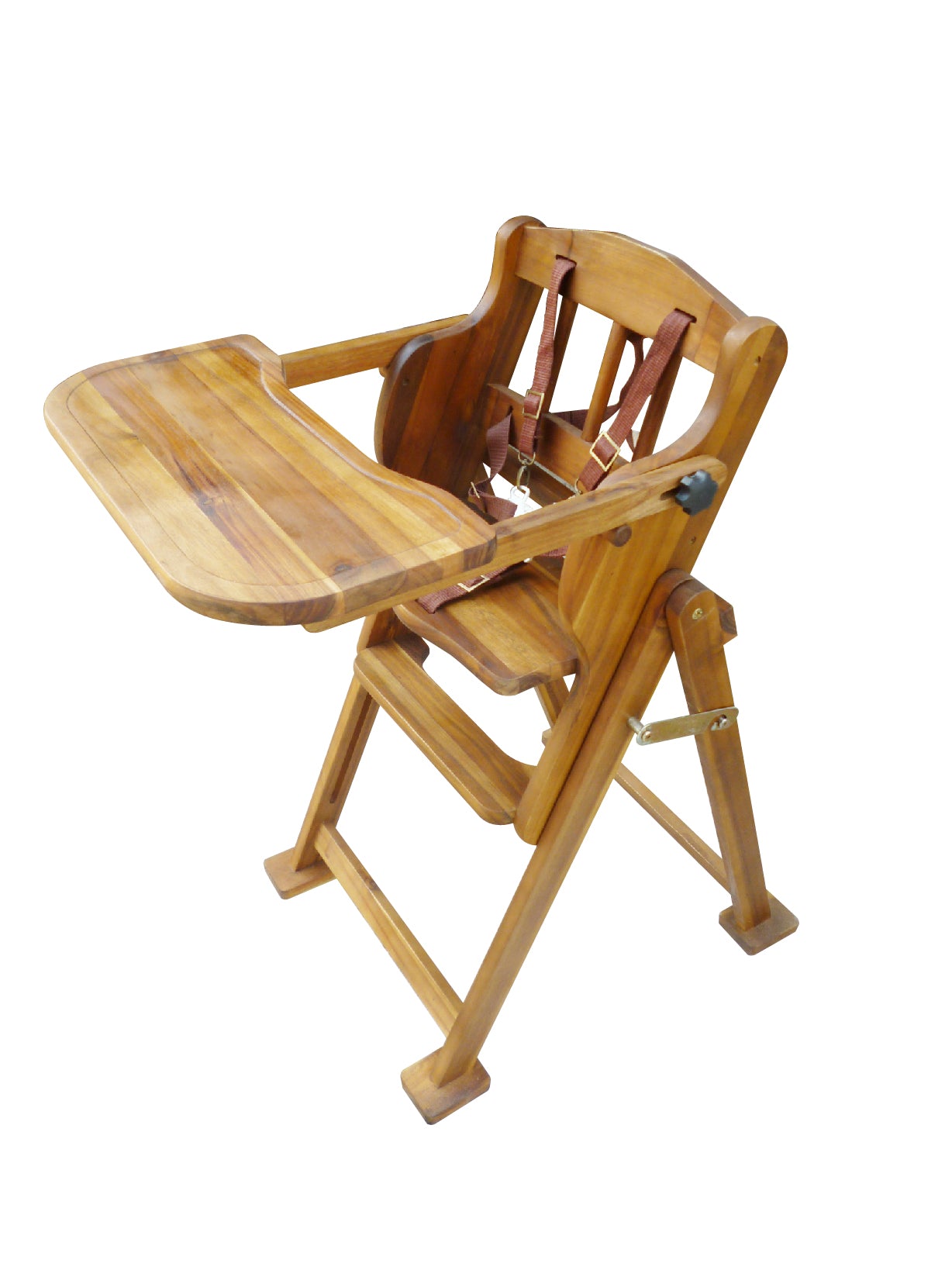 Adjustable/Hi Lo High Chair (Acacia) - SILBERSHELL