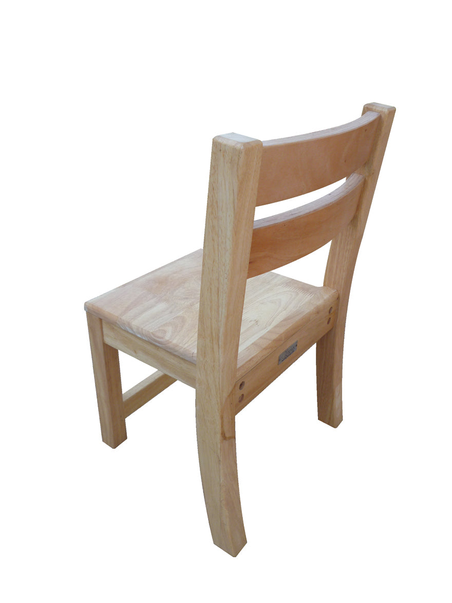 Rubberwood Stacking Chairs - SILBERSHELL