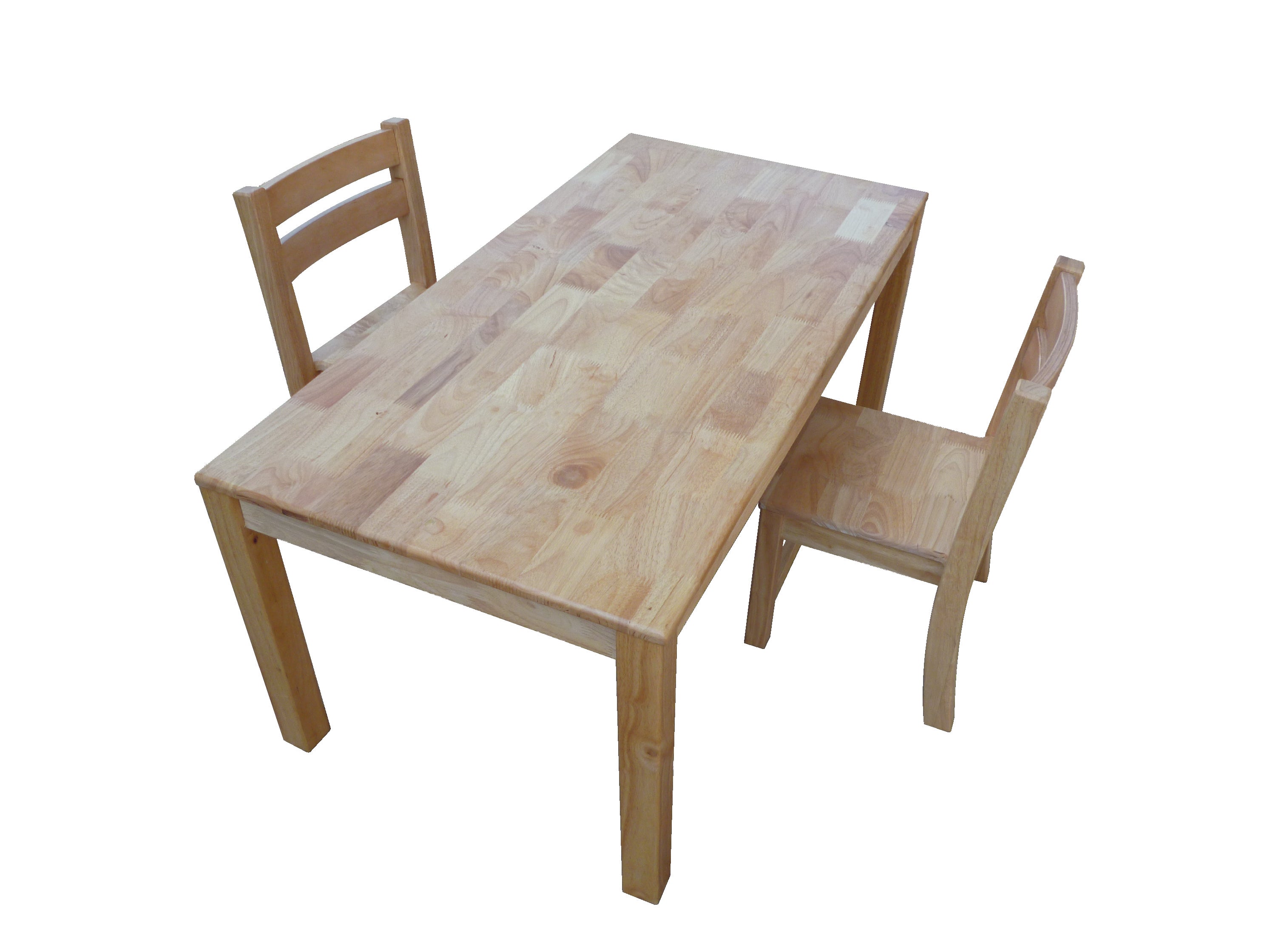 Rubberwood Rectangle Table 120 - SILBERSHELL