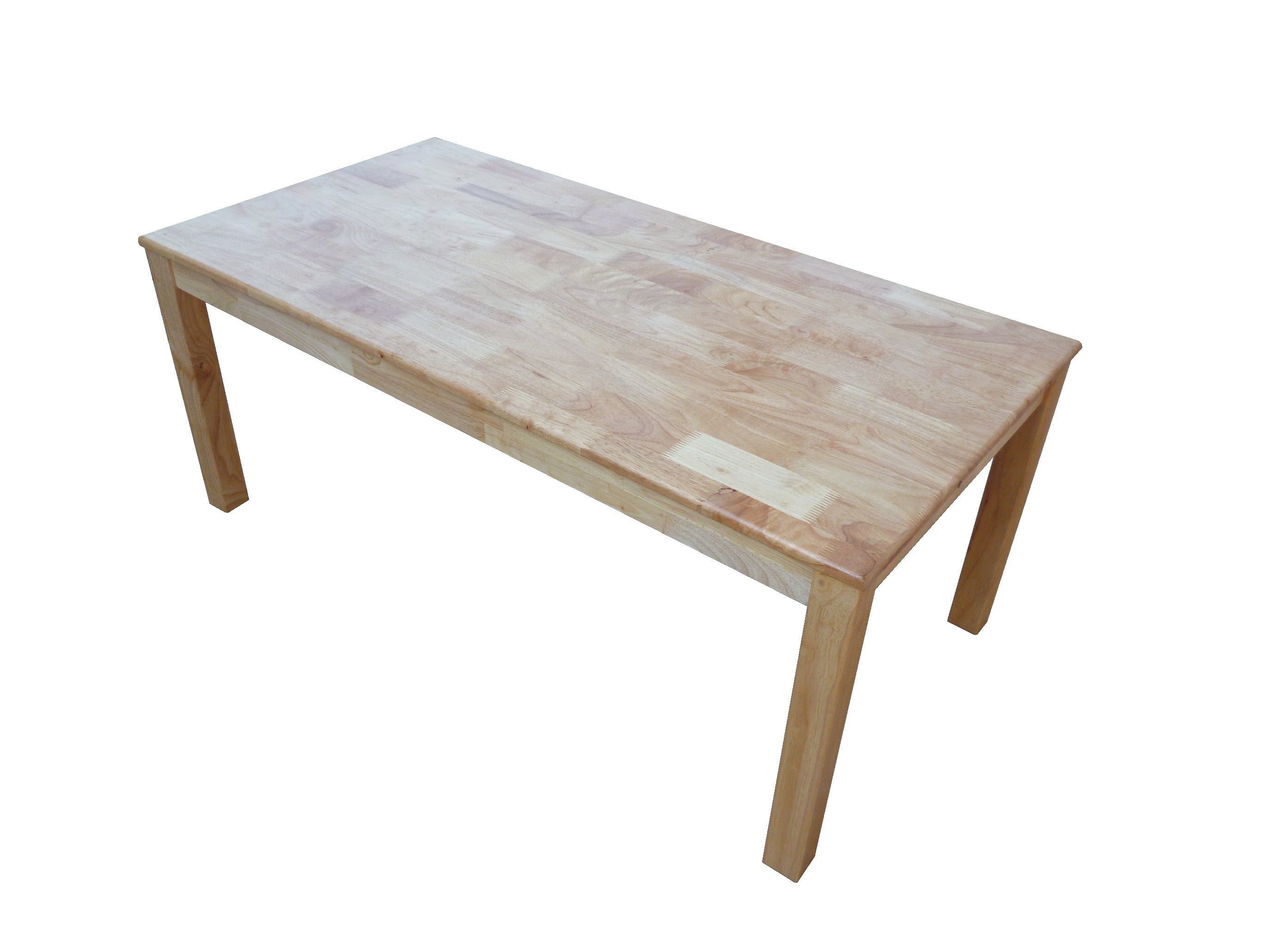 Rubberwood Rectangle Table 120 - SILBERSHELL