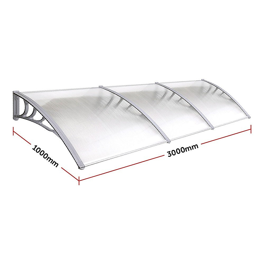 DIY Outdoor Awning Cover -1000x3000mm - SILBERSHELL
