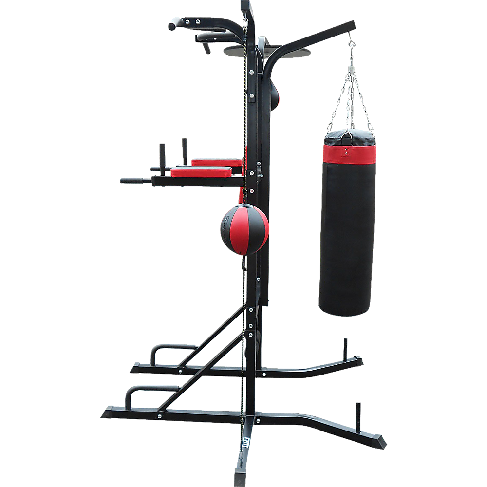 Power Boxing Station Stand Gym Speed Ball Punching Bag - SILBERSHELL