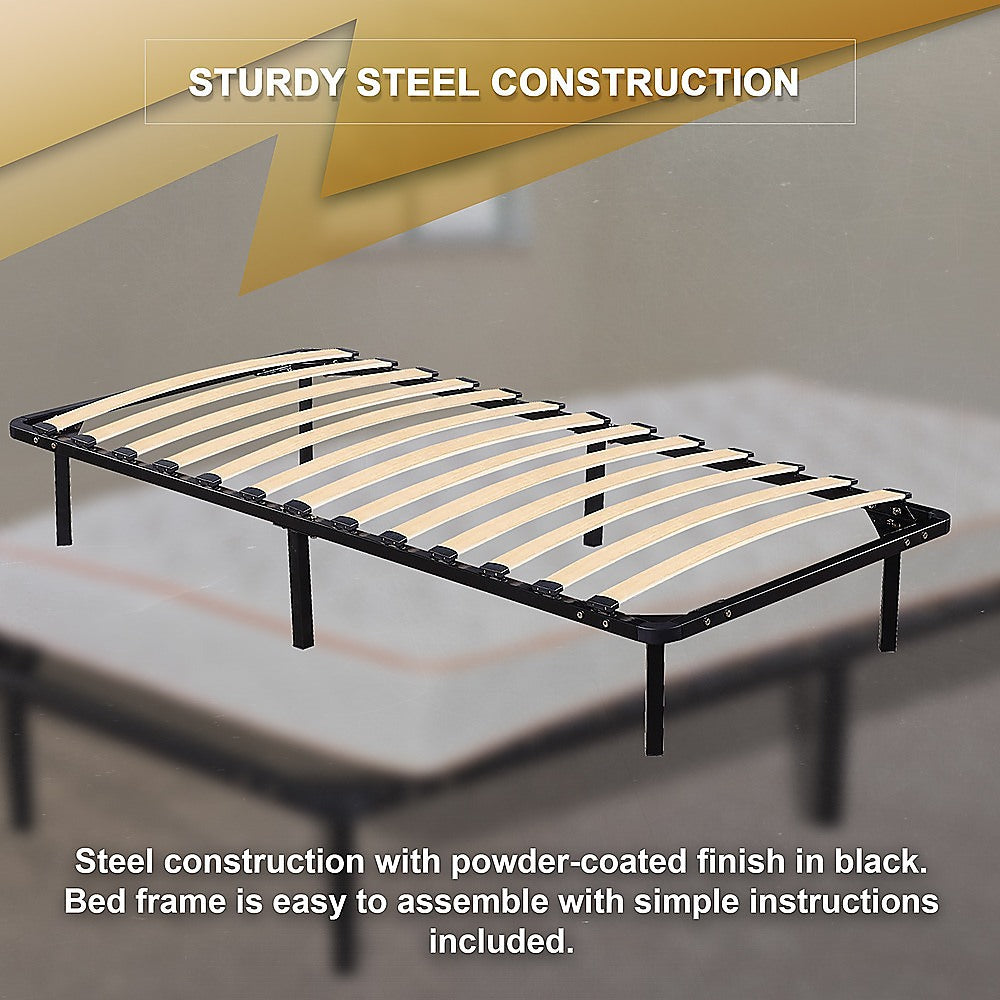 Single Metal Bed Frame - Bedroom Furniture - SILBERSHELL