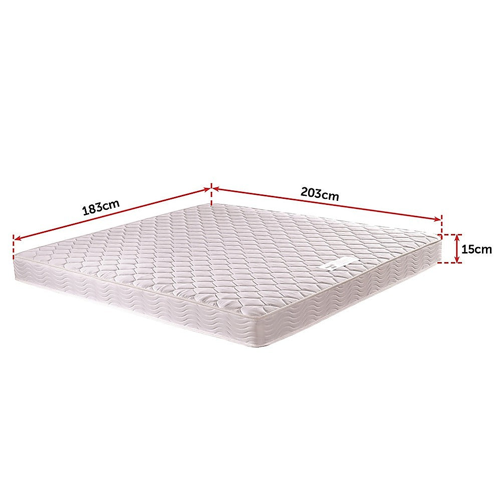 PALERMO King Bed Mattress - SILBERSHELL