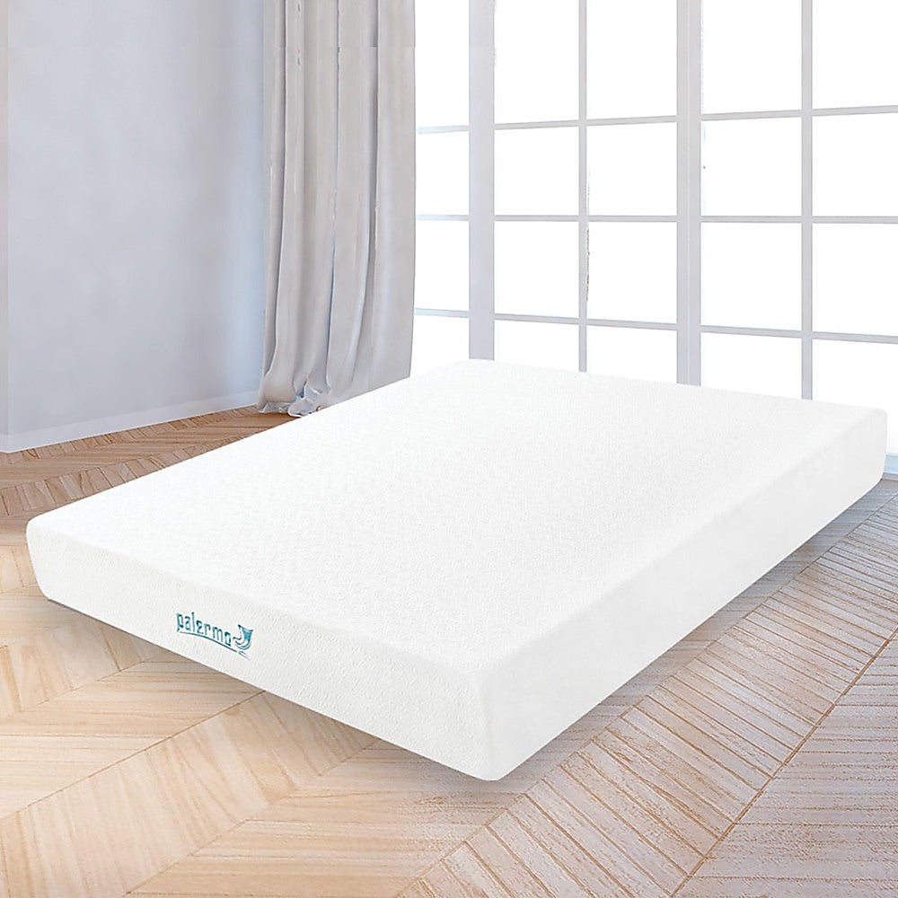 Palermo King 25cm Gel Memory Foam Mattress - Dual-Layered - CertiPUR-US Certified - SILBERSHELL