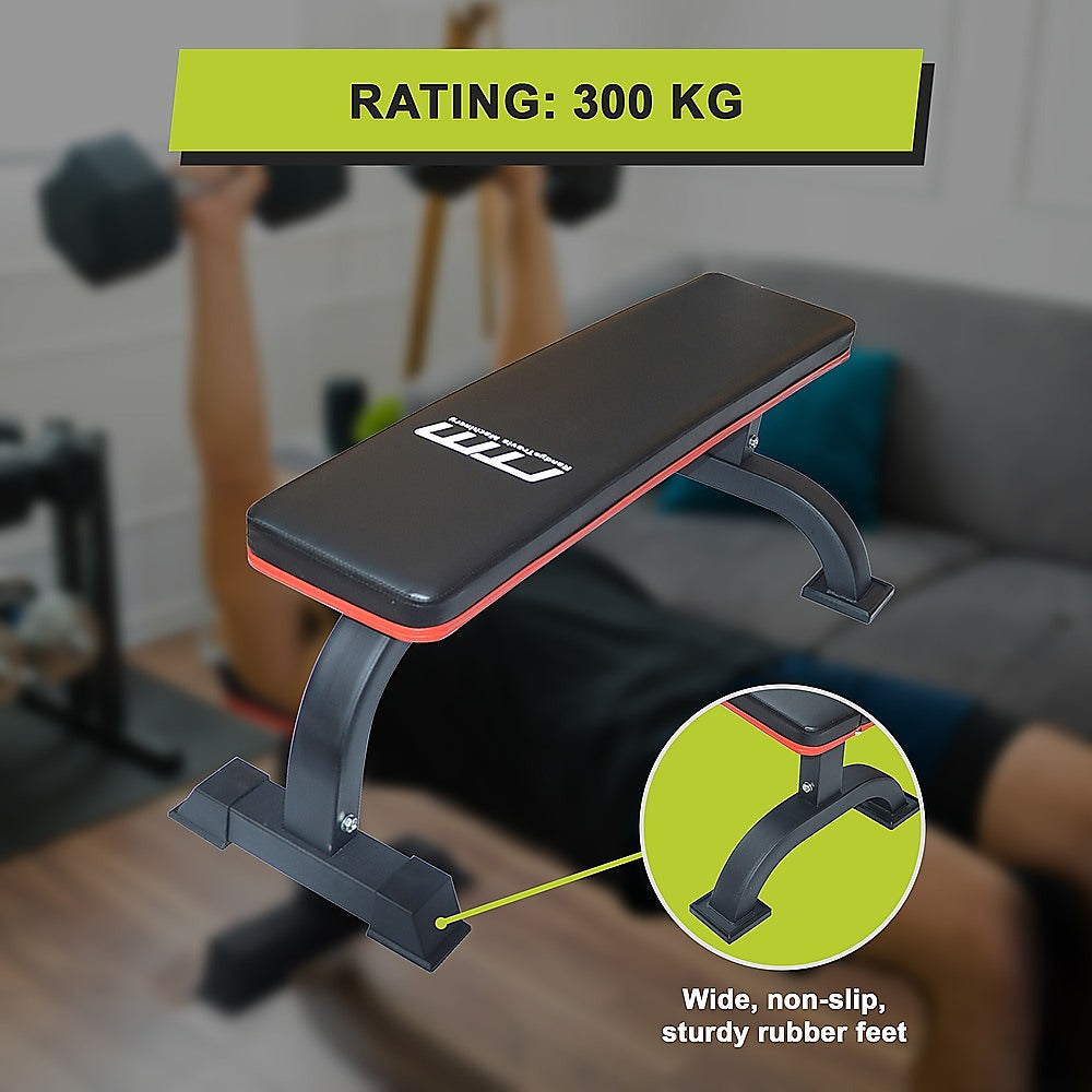 Commercial Flat Weight Lifting Bench - SILBERSHELL