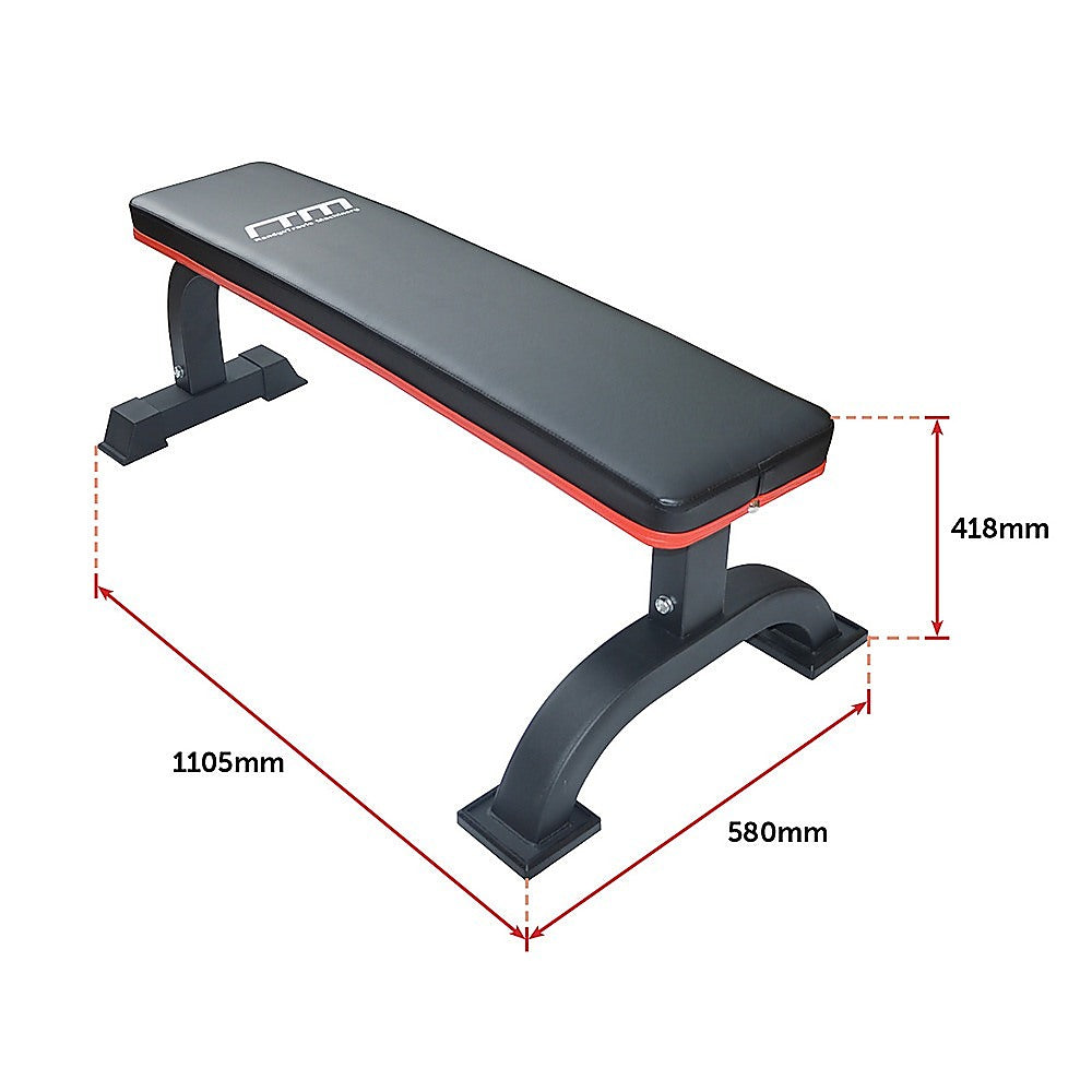 Commercial Flat Weight Lifting Bench - SILBERSHELL