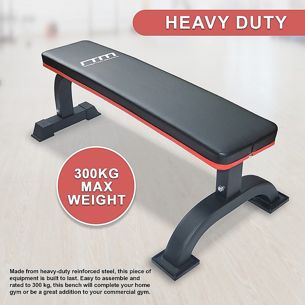 Commercial Flat Weight Lifting Bench - SILBERSHELL