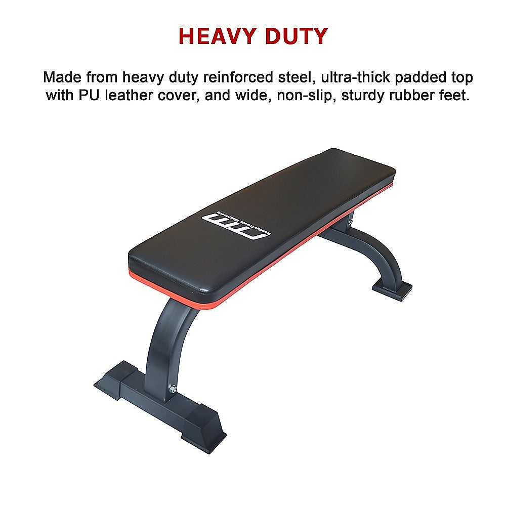 Commercial Flat Weight Lifting Bench - SILBERSHELL