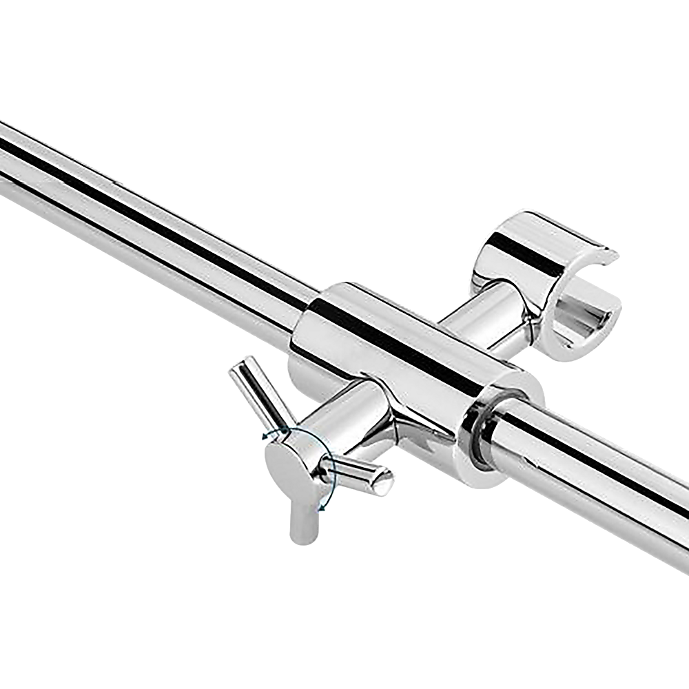 20mm Replacement Solid Brass Slide Rail Bracket Slider - SILBERSHELL
