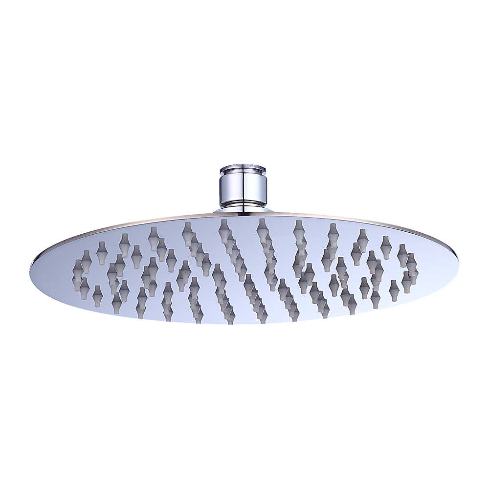 200mm Shower Head Round 304SS Polished Chrome Finish - SILBERSHELL