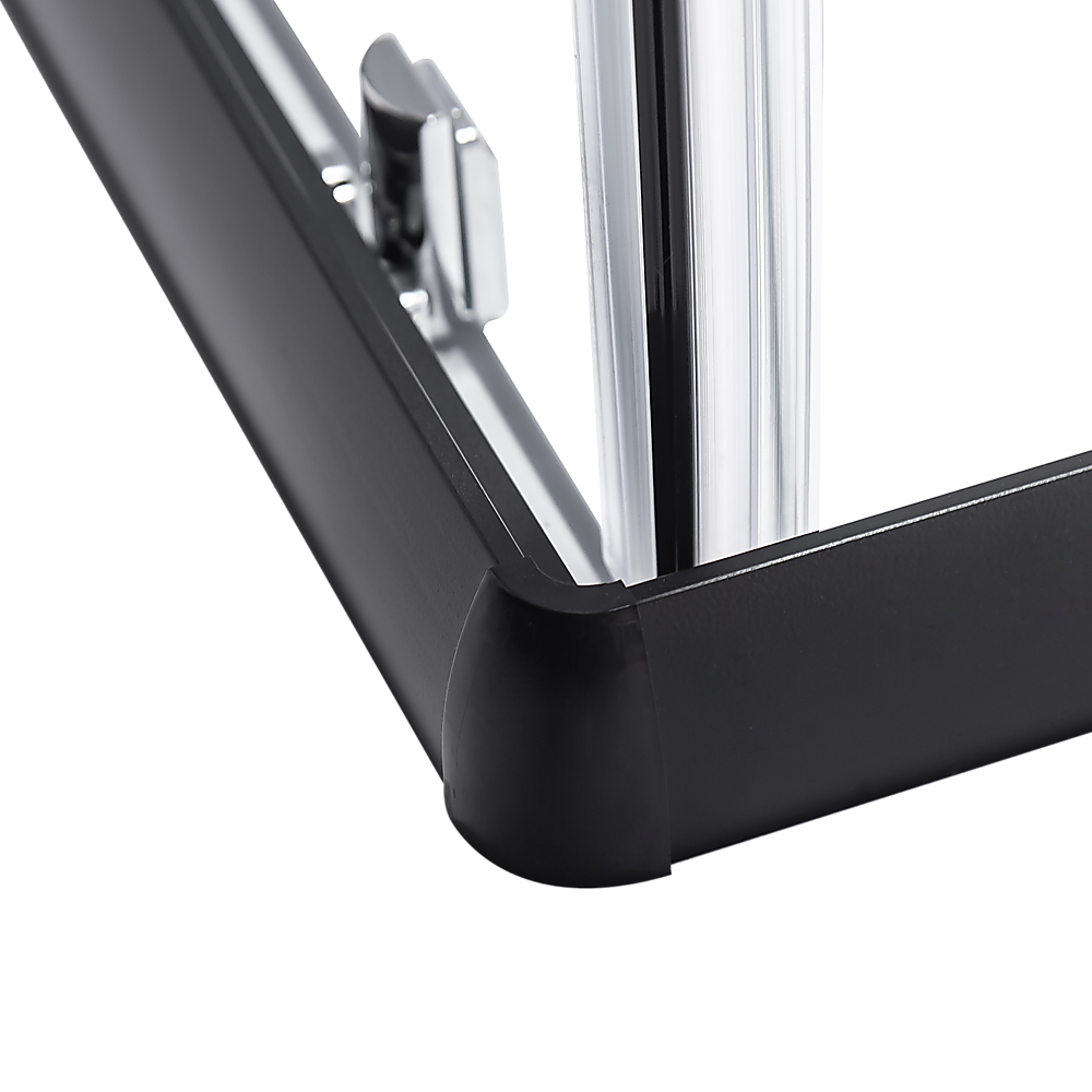 1000 x 1200mm Sliding Door Nano Safety Glass Shower Screen By Della Francesca - SILBERSHELL
