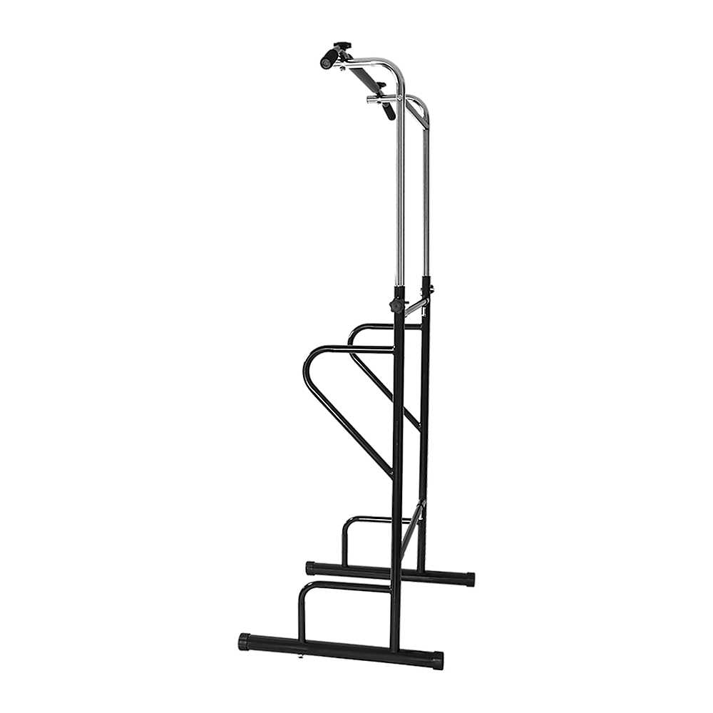 Adjustable Power Tower Dip Bar Pull Up Stand Fitness Station - SILBERSHELL