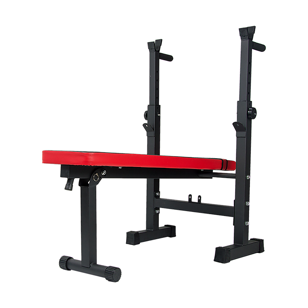 Folding Flat Weight Lifting Bench Body Workout Exercise Machine Home Fitness - SILBERSHELL