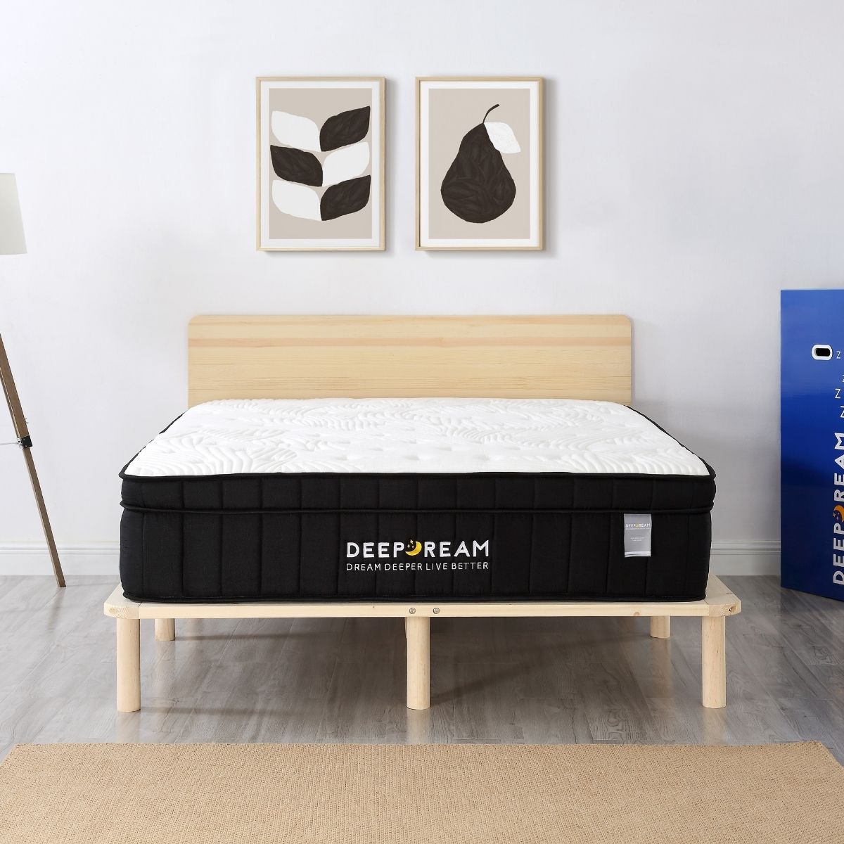 Charcoal Infused Super Firm Pocket Mattress King Single - SILBERSHELL