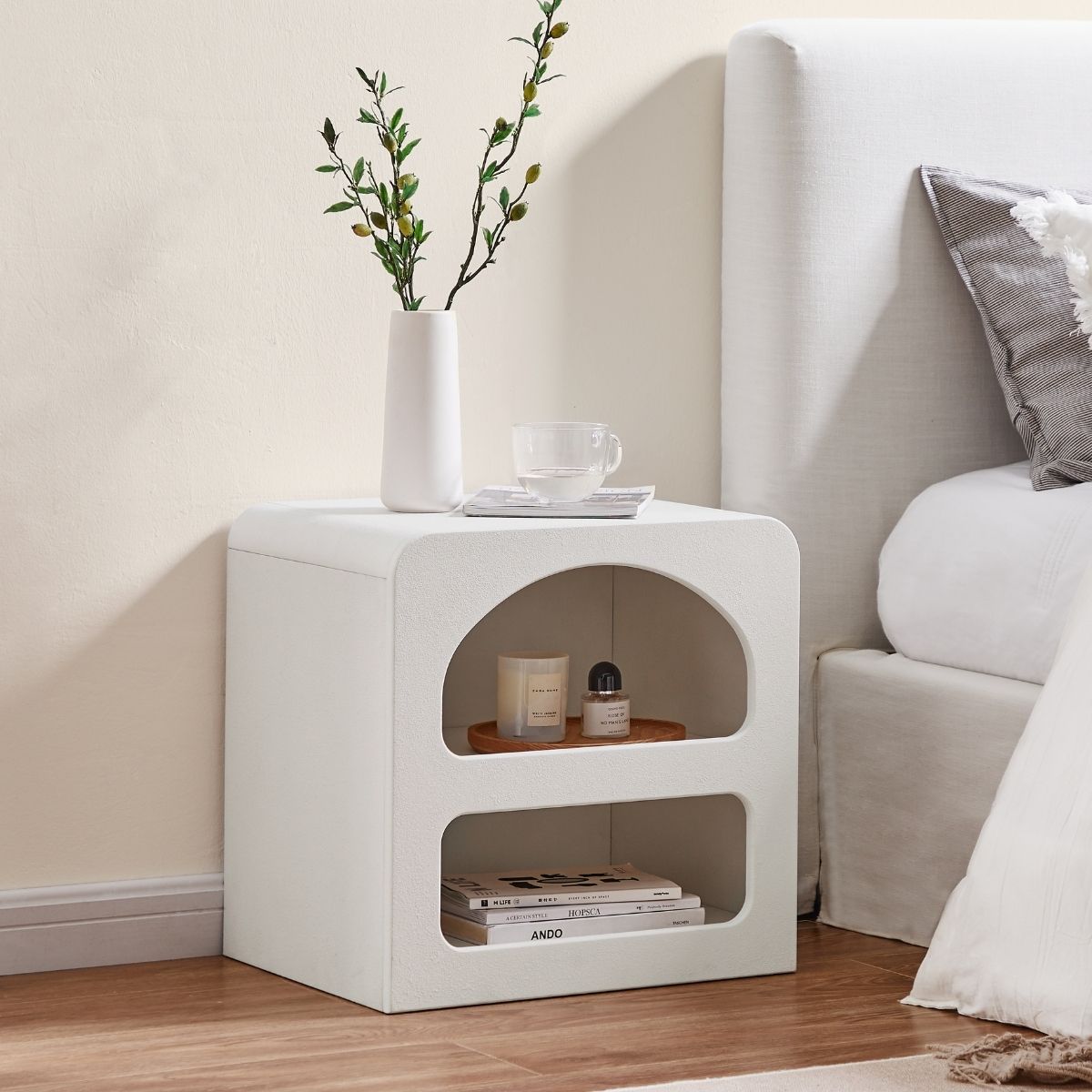 Sora Bedside Table - SILBERSHELL