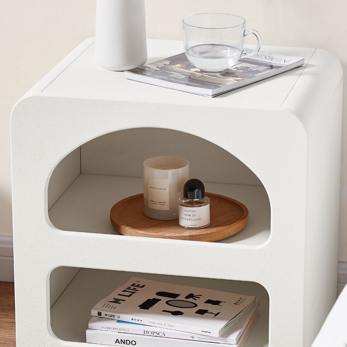 Sora Bedside Table - SILBERSHELL