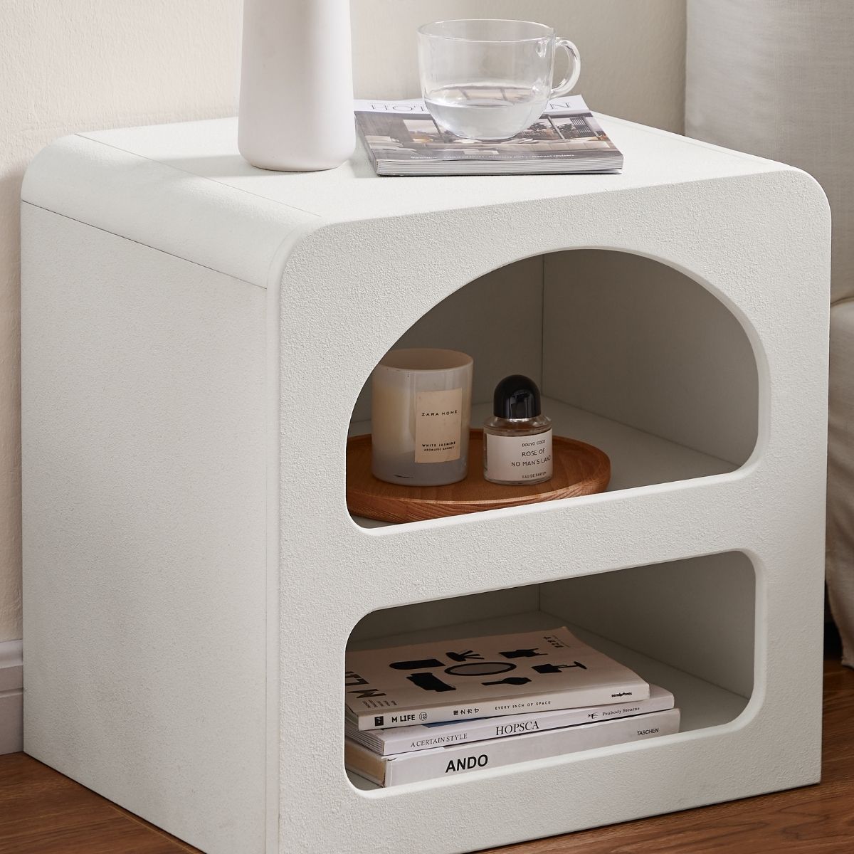 Sora Bedside Table - SILBERSHELL