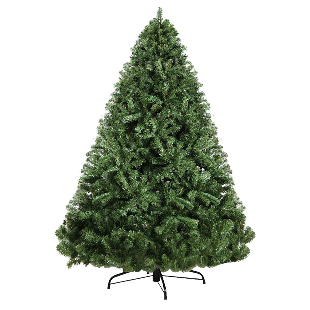 Jingle Jollys Christmas Tree 2.1M Xmas Trees Decorations Green 1250 Tips - SILBERSHELL