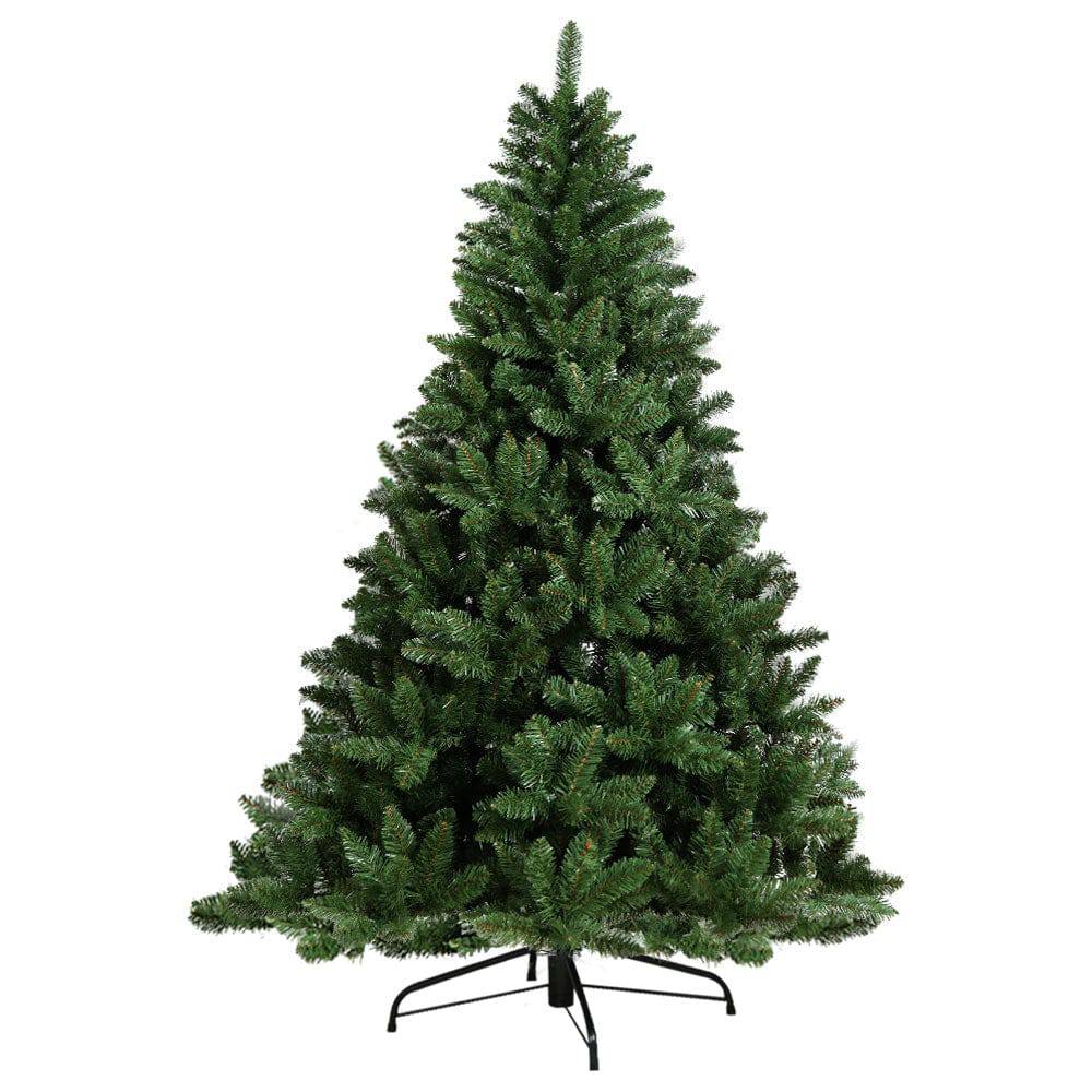 Jingle Jollys Christmas Tree 1.8M Xmas Trees Green Decorations 800 Tips - SILBERSHELL