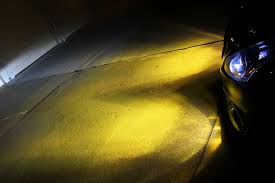 2x 4inch Flood LED Light Bar Offroad Boat Work Driving Fog Lamp Truck Yellow - SILBERSHELL