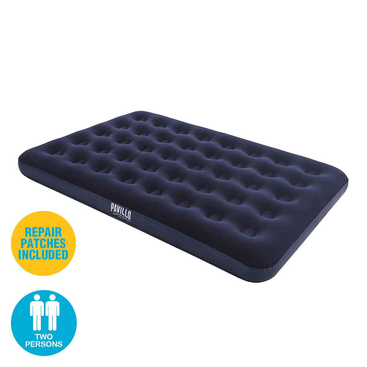 Bestway Double Inflatable Air Bed Indoor/Outdoor Heavy Duty Durable Camping - SILBERSHELL